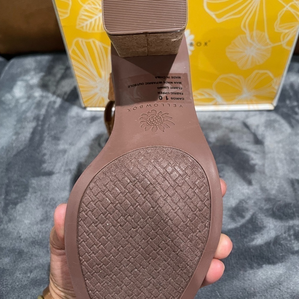 Yellowbox Caikos Chestnut Sandal - Picture 4 of 5